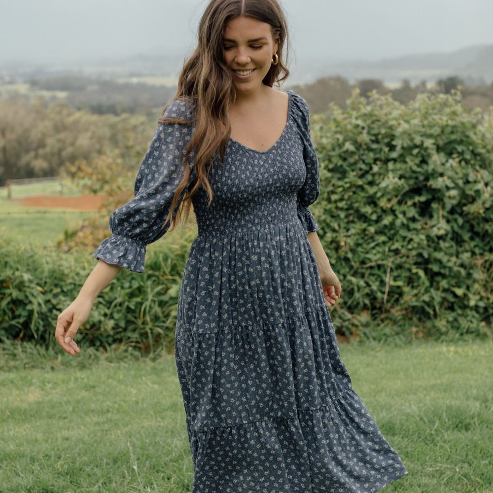 Small Neuflora Blue Everett Dress